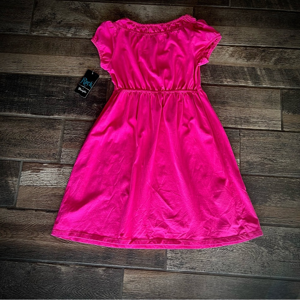 Rock 47 by Wrangler pink western dress M - Picture 2 of 6